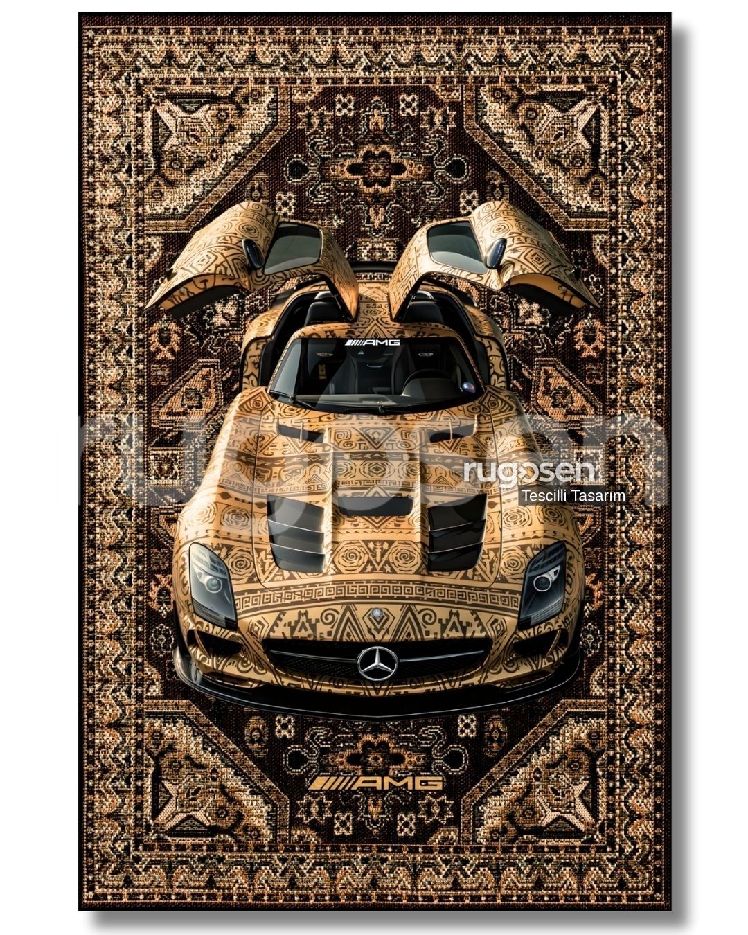 SLS AMG X Retro Gold Vintage