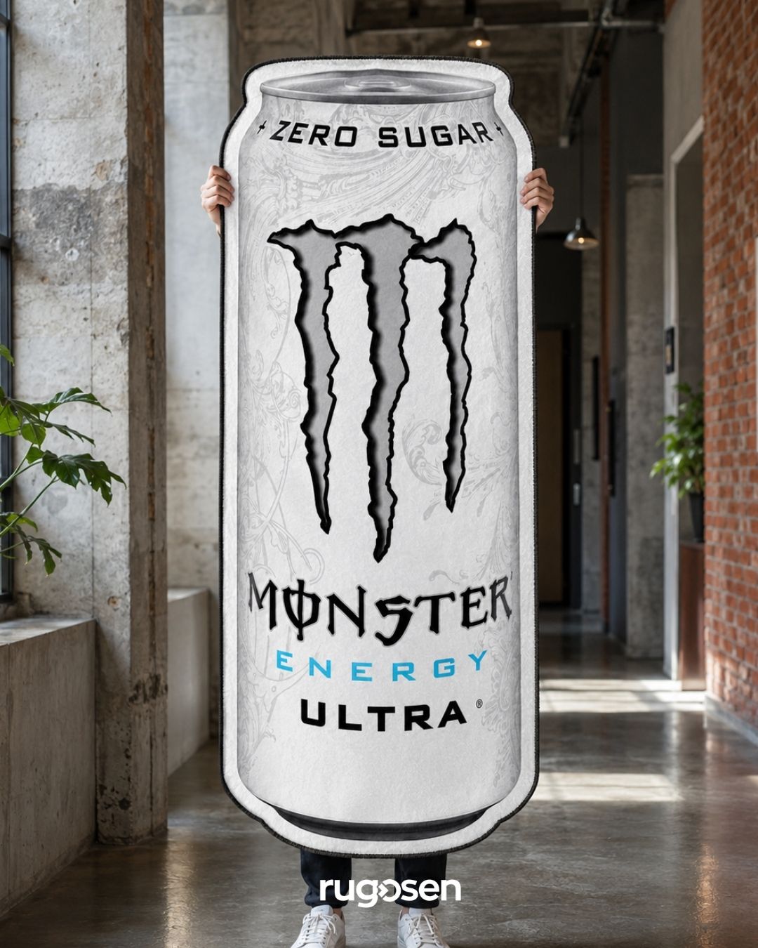 Monster White Edition – Özel Kesim Dekoratif Halı