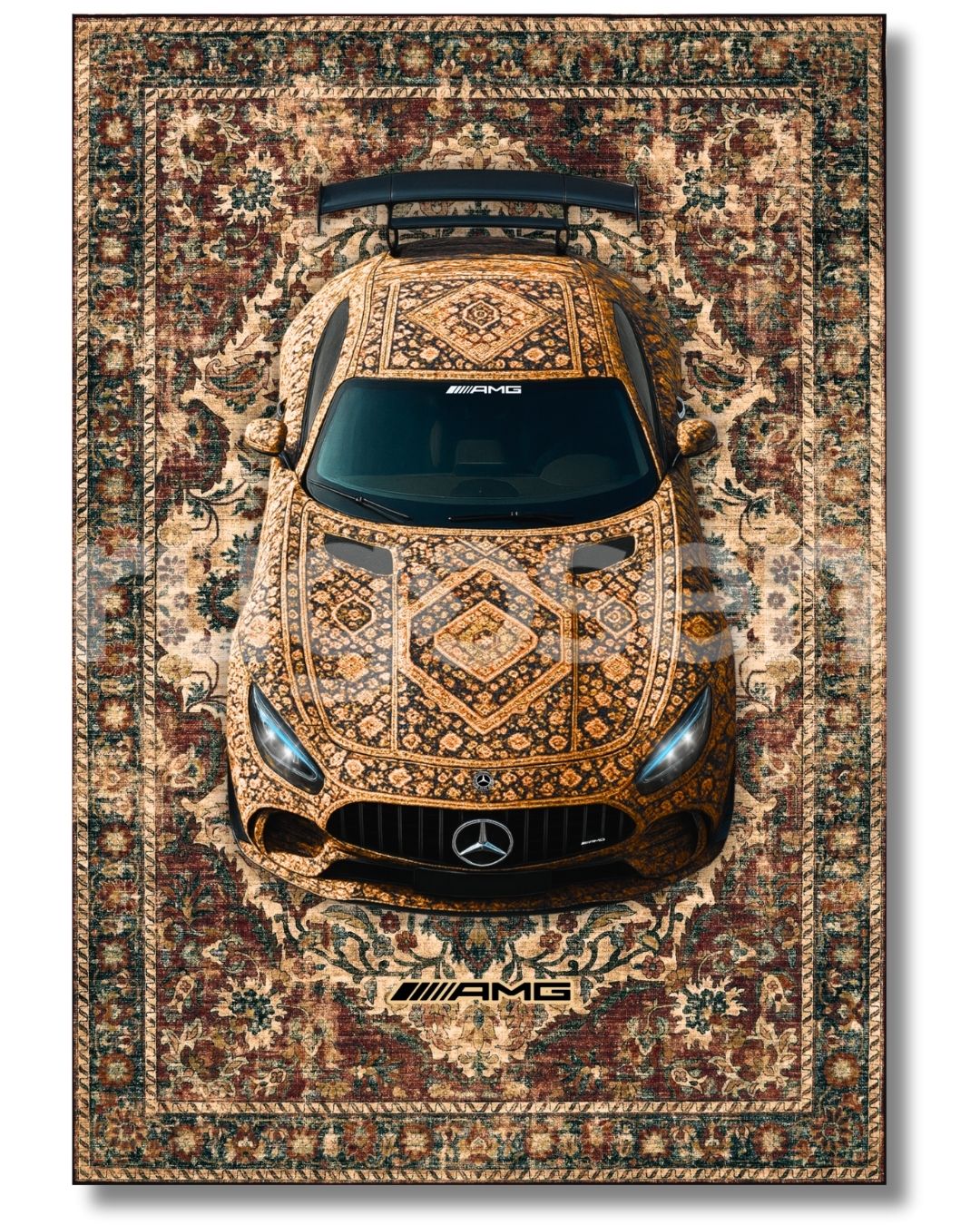 GTS AMG X Gold Vision Rug