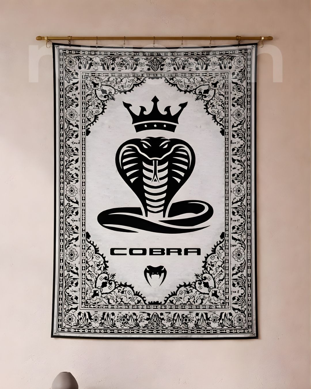 Kobra Figürü X İskandinav Halı