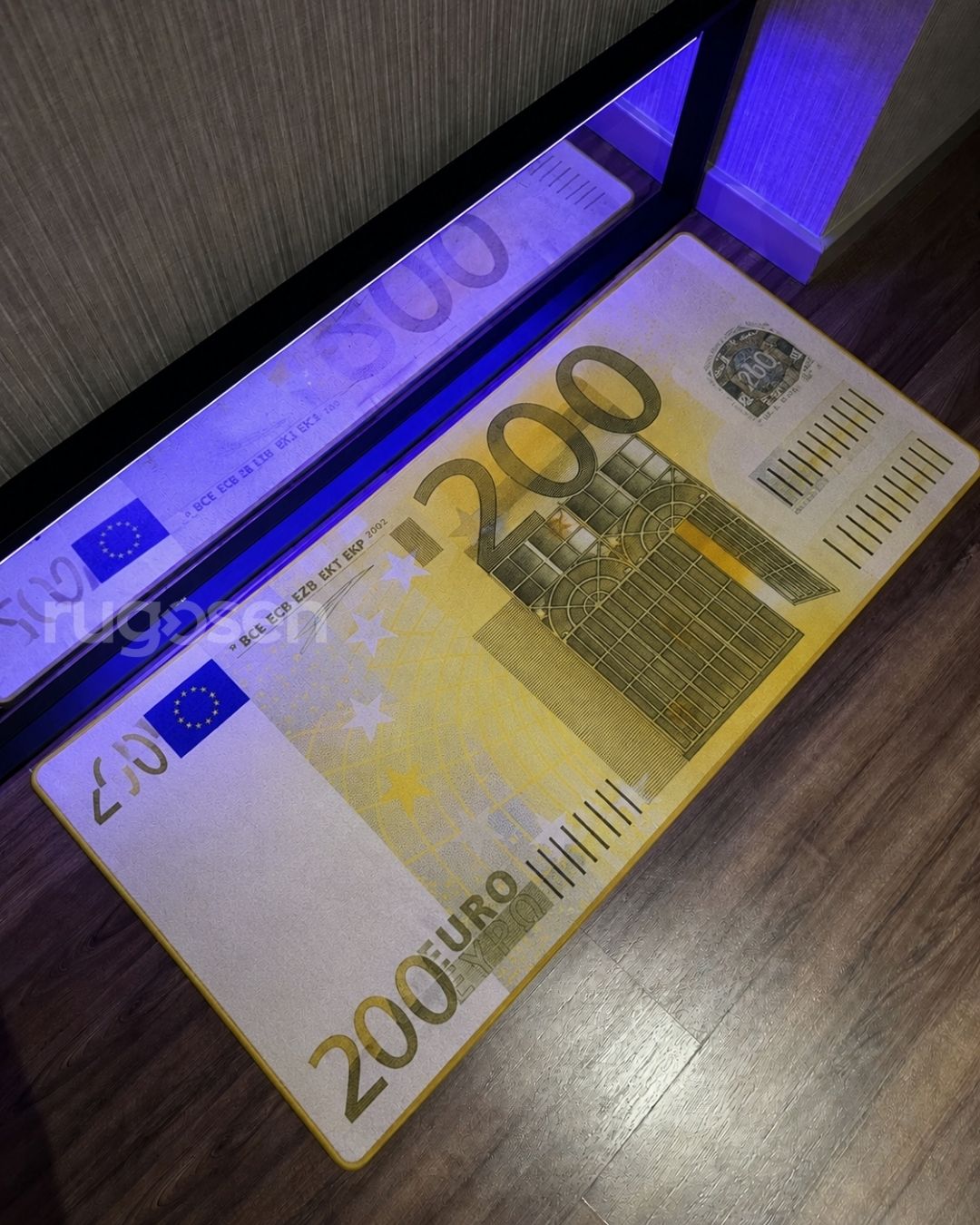 200 Euro X Özel Tasarım Kaymaz Taban Halı