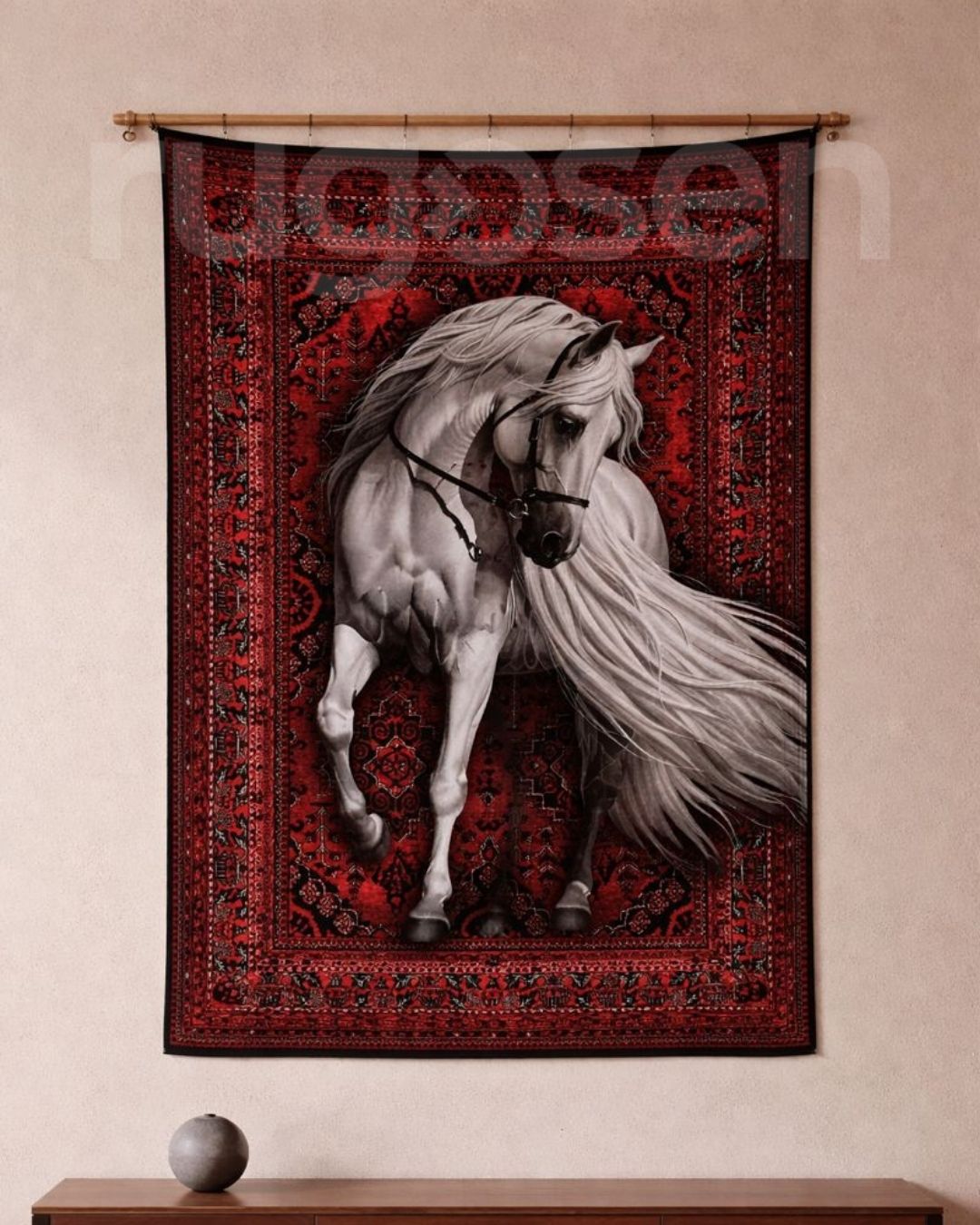 Türkmen Atı X Klasik Halı