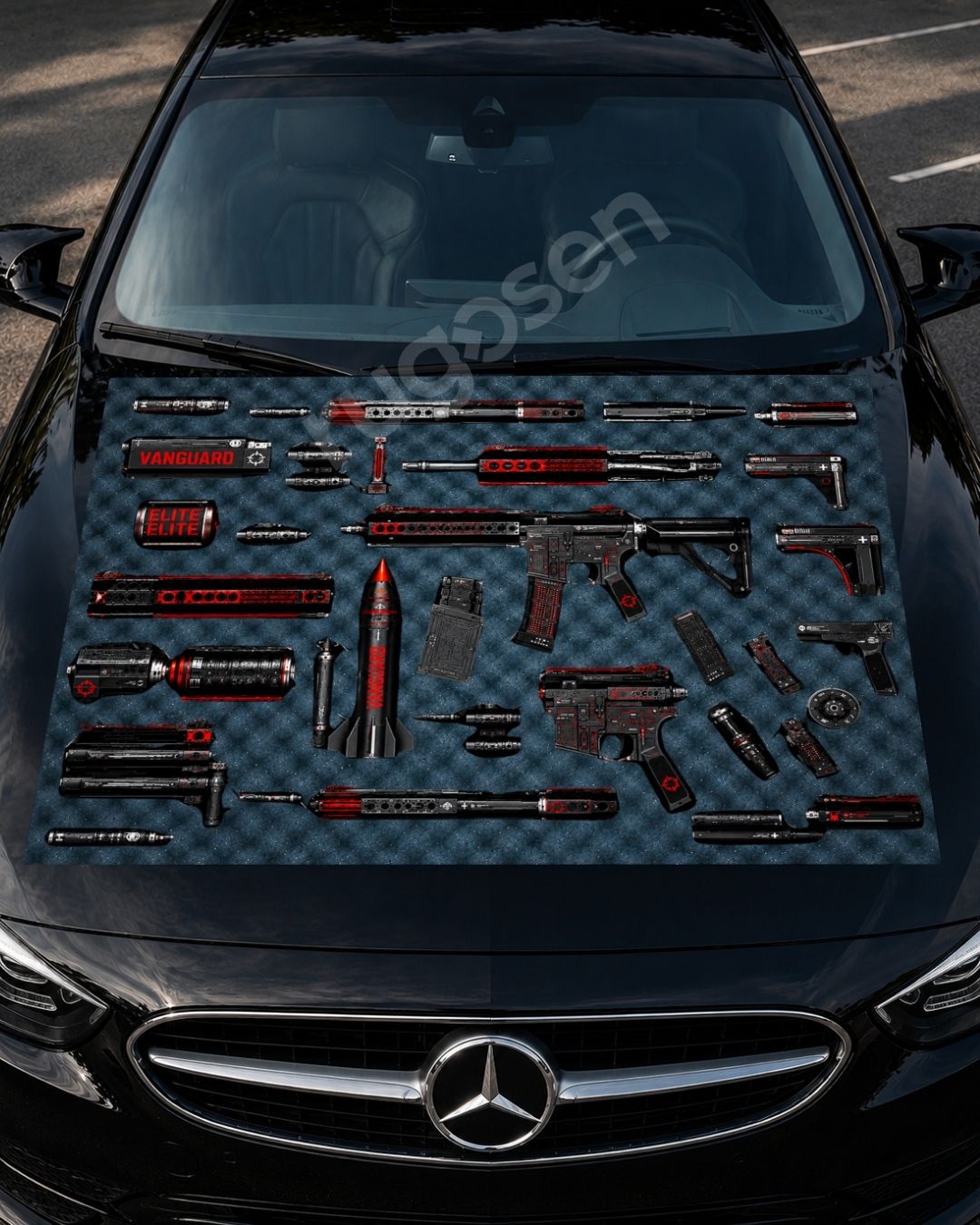 Bagaj Paspası - Rugosen Trunk Mat