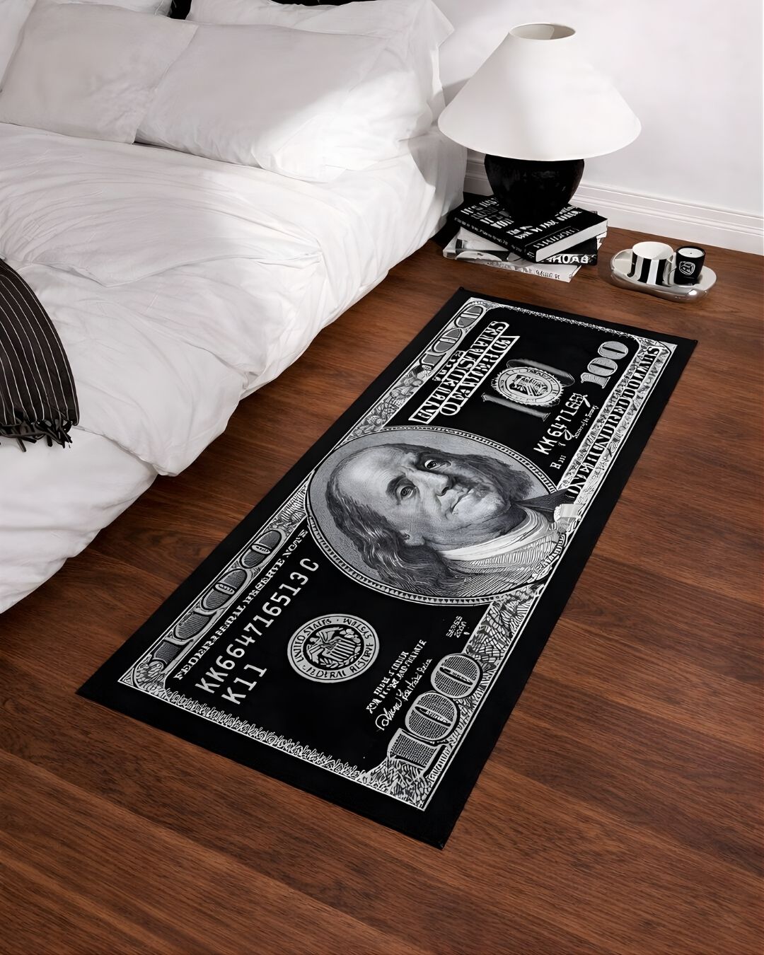 Black Dollar X Özel Tasarım Kaymaz Taban Halı