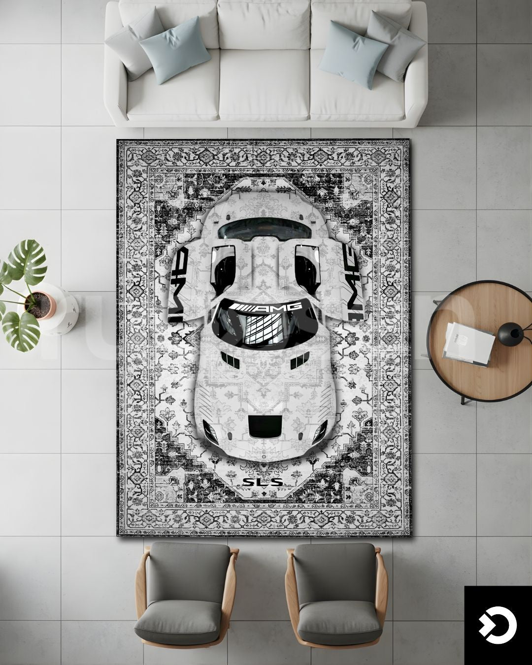 SLS AMG X White Design