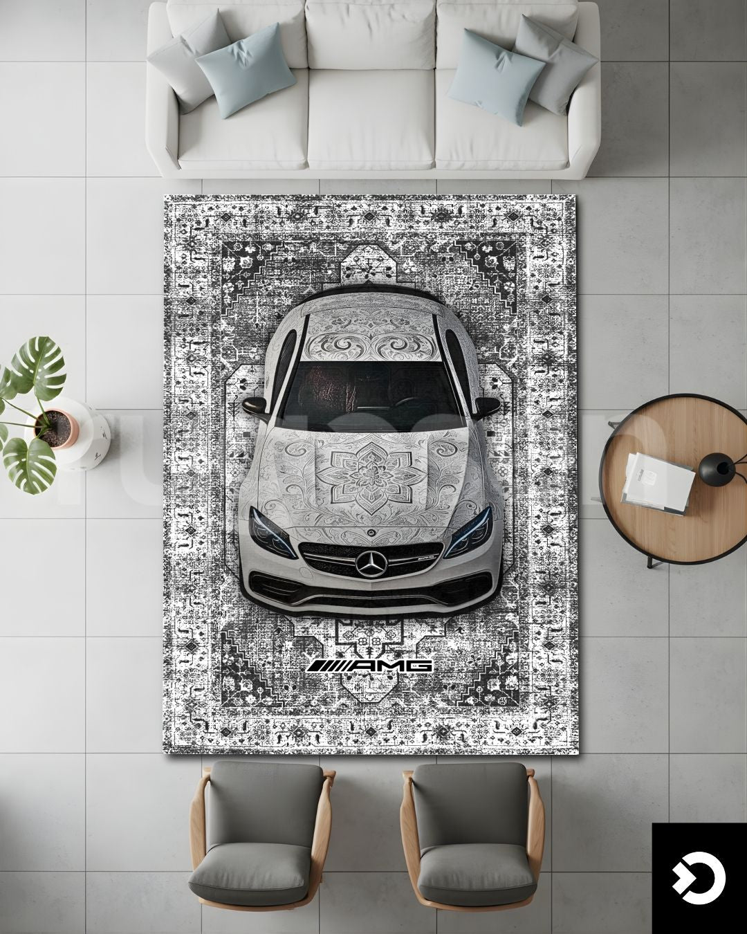 C-Class Vintage X AMG Series Rug