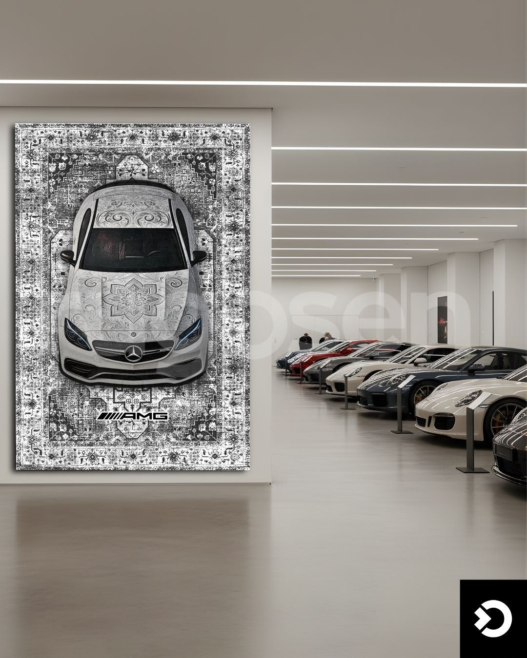 C-Class Vintage X AMG Series Rug