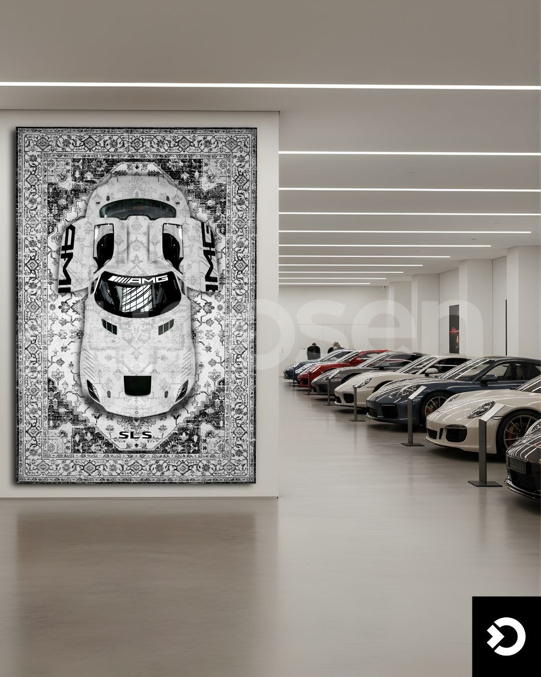 SLS AMG X White Design