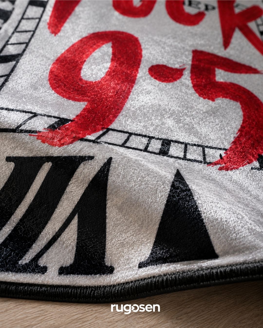 F*ck 9–5 – Parlak Kadife Yüzey & Kaymaz Taban