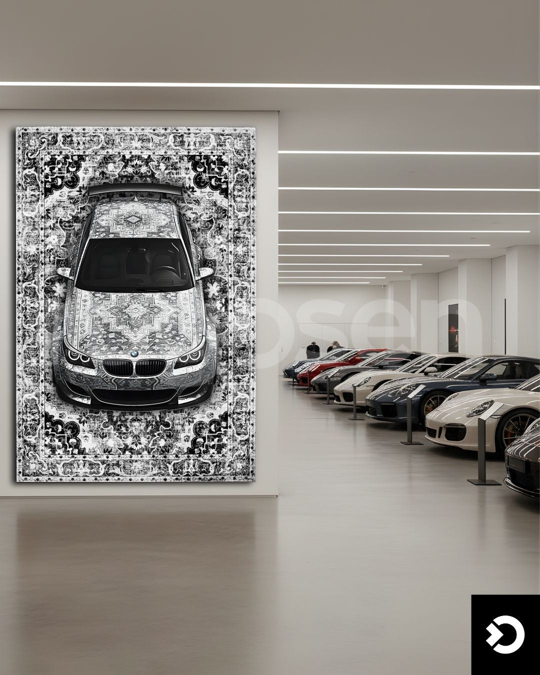 BMW E60 X White Vintage - M Sport