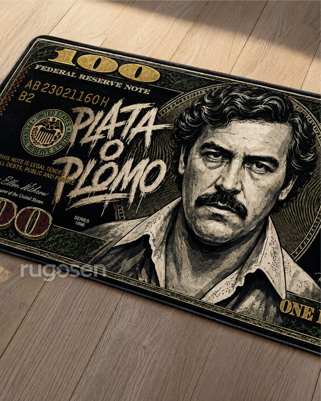 Pablo Dollar X Escobar Özel Tasarım Halı