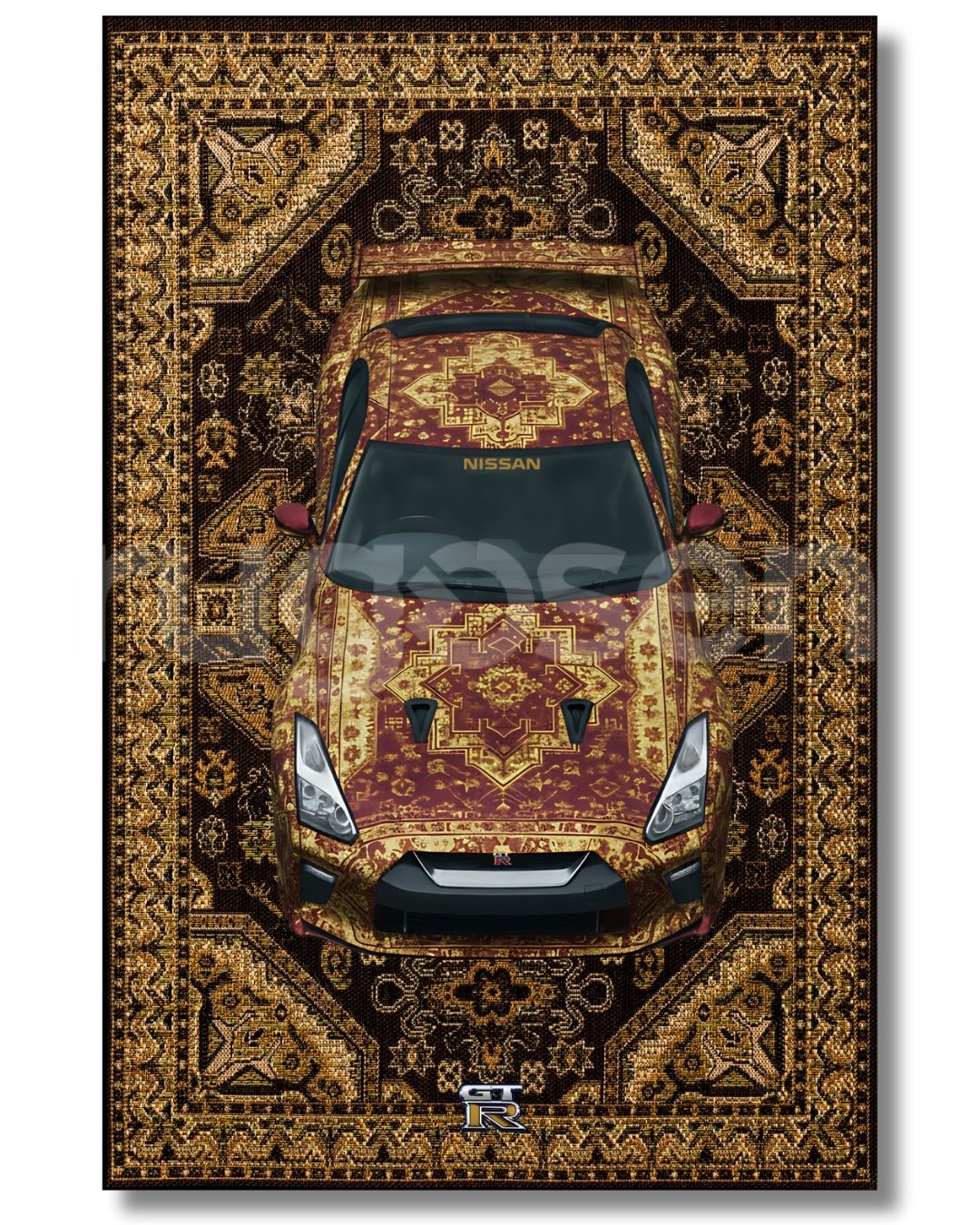 Nissan GT-R35 X Gold Design