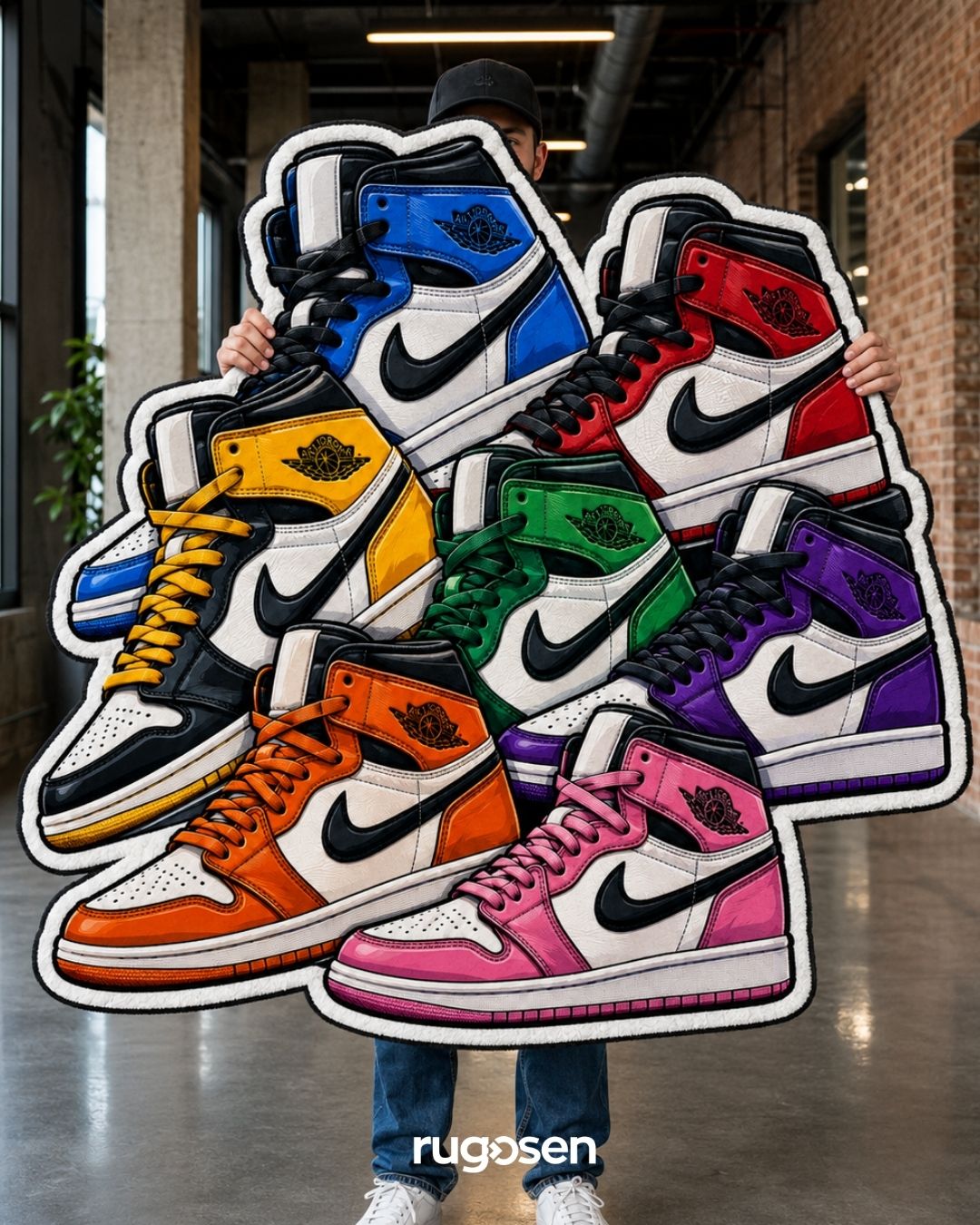 Sneaker Spectrum – Özel Kesim Kadife Halı