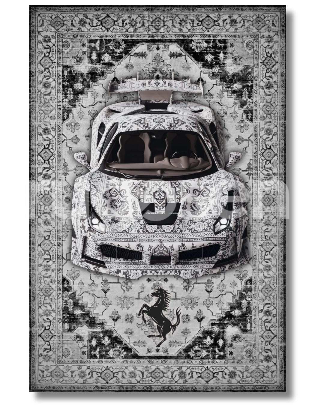 Ferrari 458 Italia - Hard Sport Rug