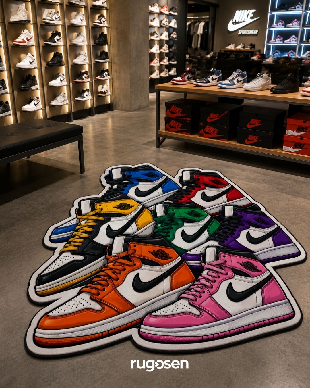Sneaker Spectrum – Özel Kesim Kadife Halı