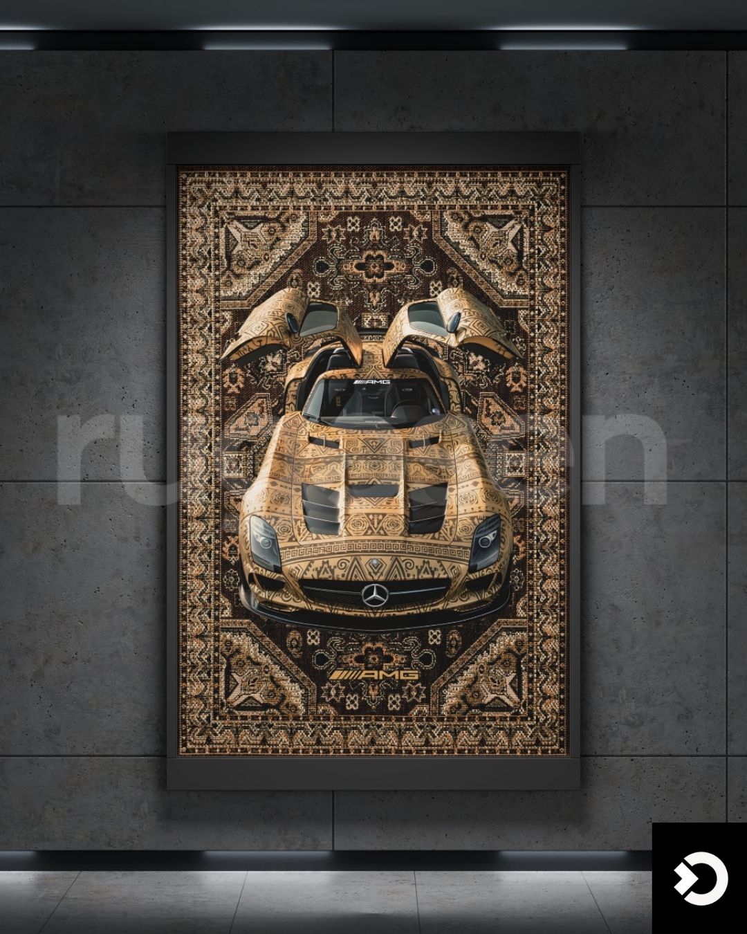 SLS AMG X Retro Gold Vintage