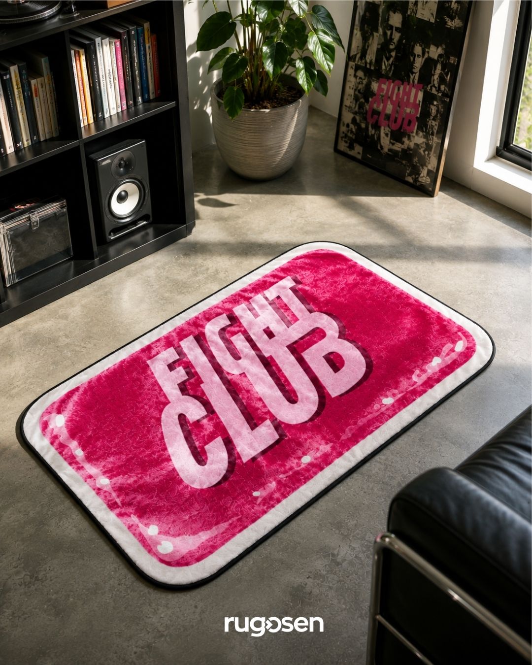 Fight Club – Kaymaz Tabanlı Kadife Halı