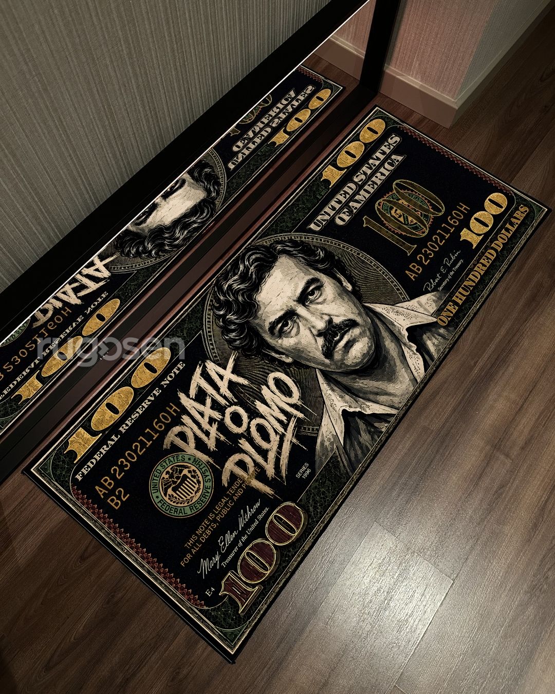 Pablo Dollar X Escobar Özel Tasarım Halı