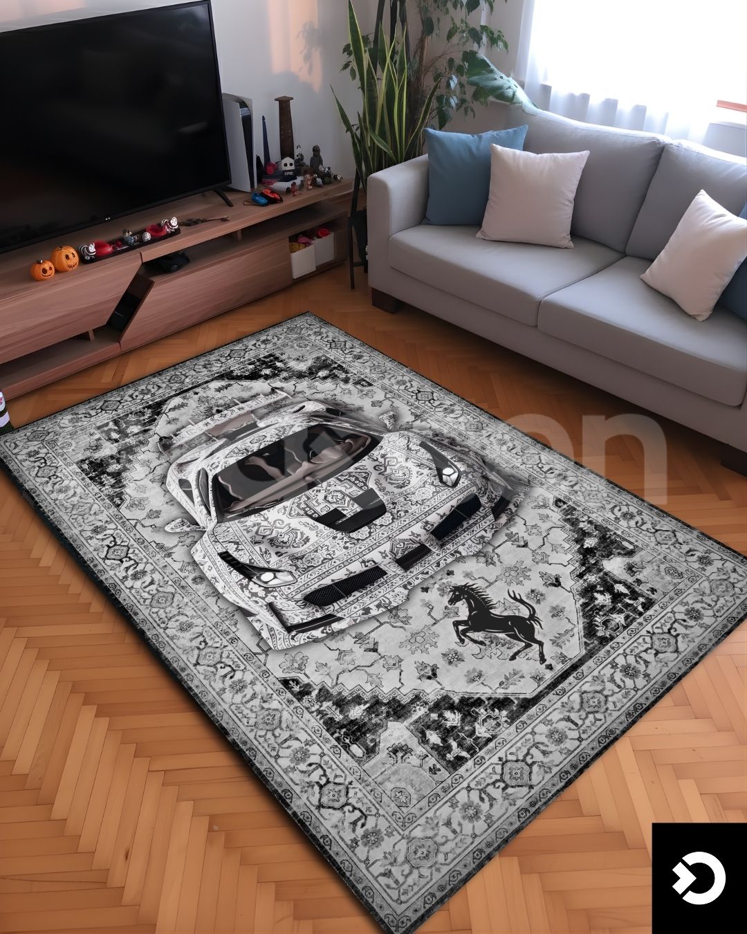 Ferrari 458 Italia - Hard Sport Rug