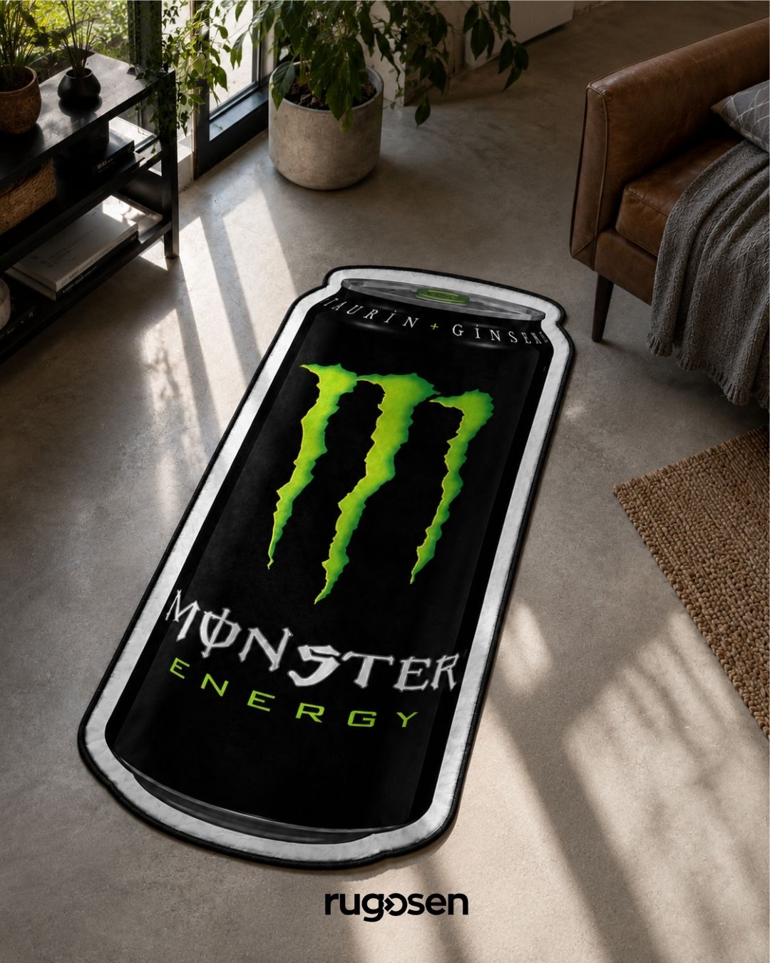 Monster Black Edition – Özel Kesim Dekoratif Halı