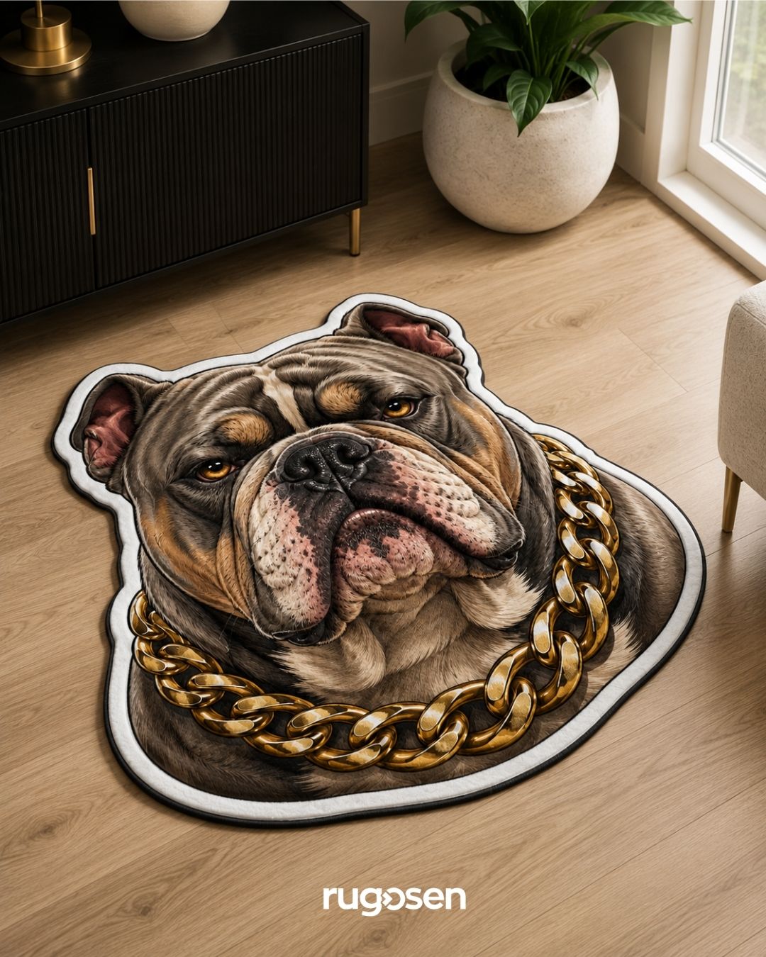 Bulldog – Parlak Kadife Özel Kesim Halı