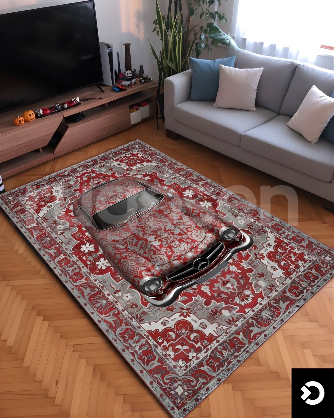Mercedes 300 SL - Classic Icon Rug