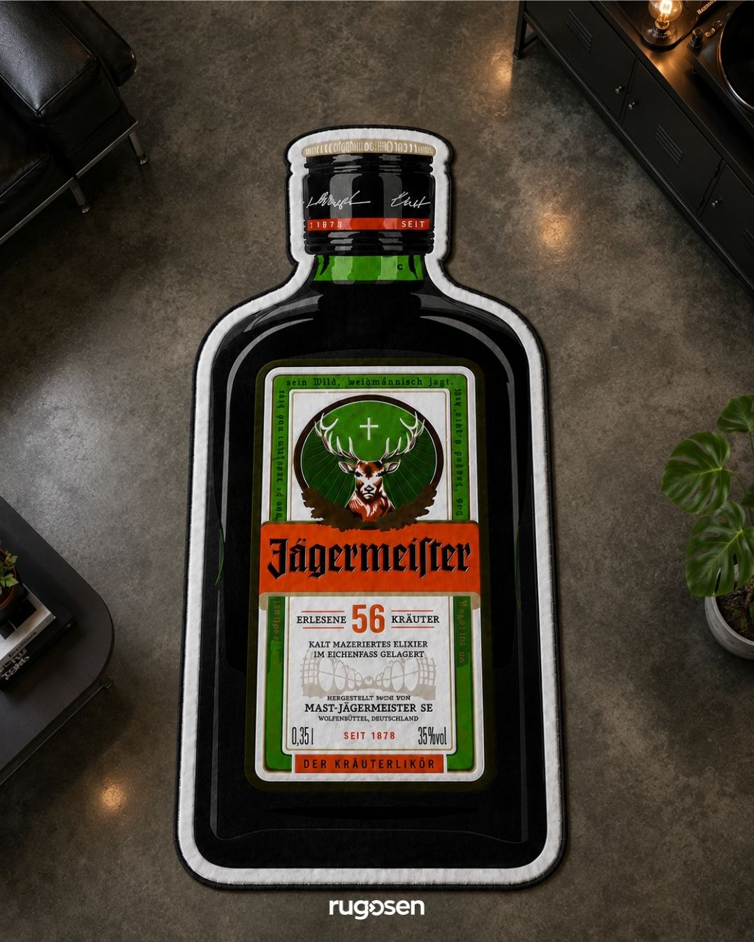 Jagermeister İkonik – Özel Kesim Dekoratif Halı