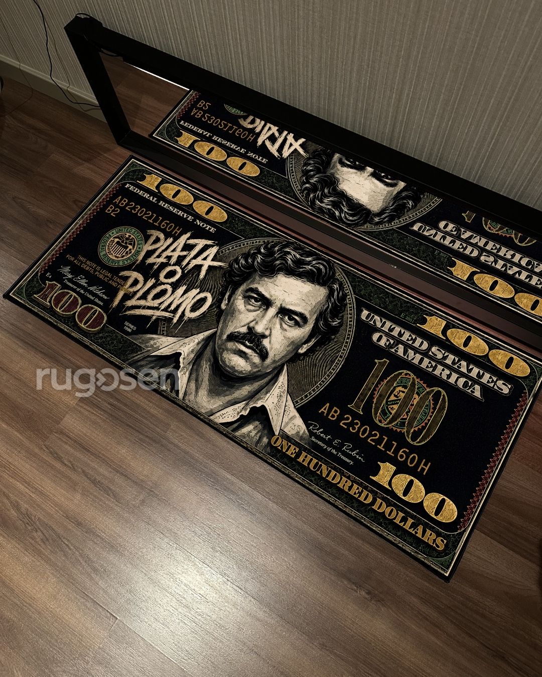 Pablo Dollar X Escobar Özel Tasarım Halı