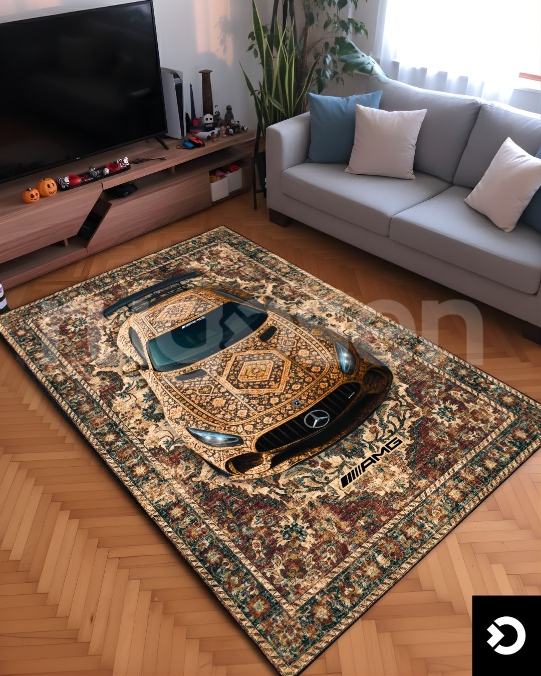 GTS AMG X Gold Vision Rug