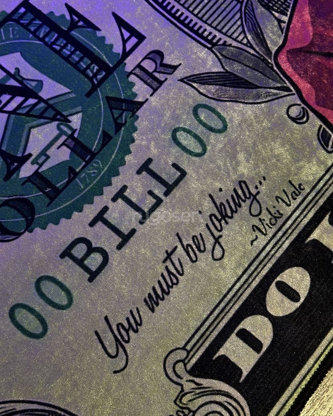 Joker Dollar X Özel Tasarım Kaymaz Taban Halı
