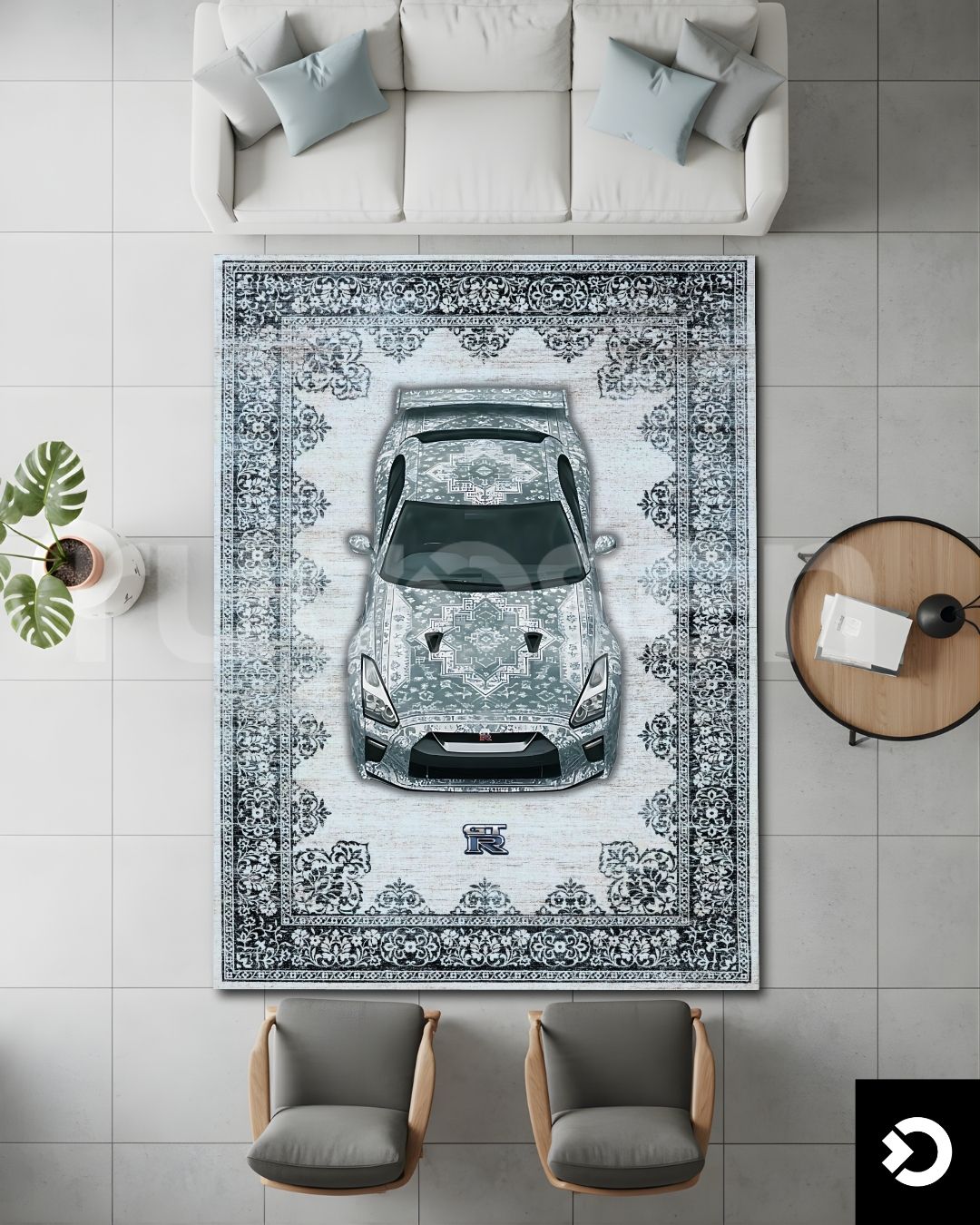 Nissan GT-R35 - Blue Vintage