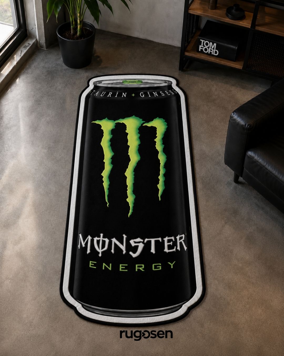 Monster Black Edition – Özel Kesim Dekoratif Halı