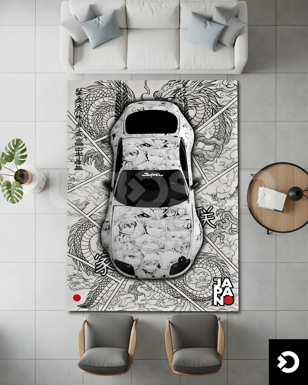 Supra MK4 X Dragon Rug