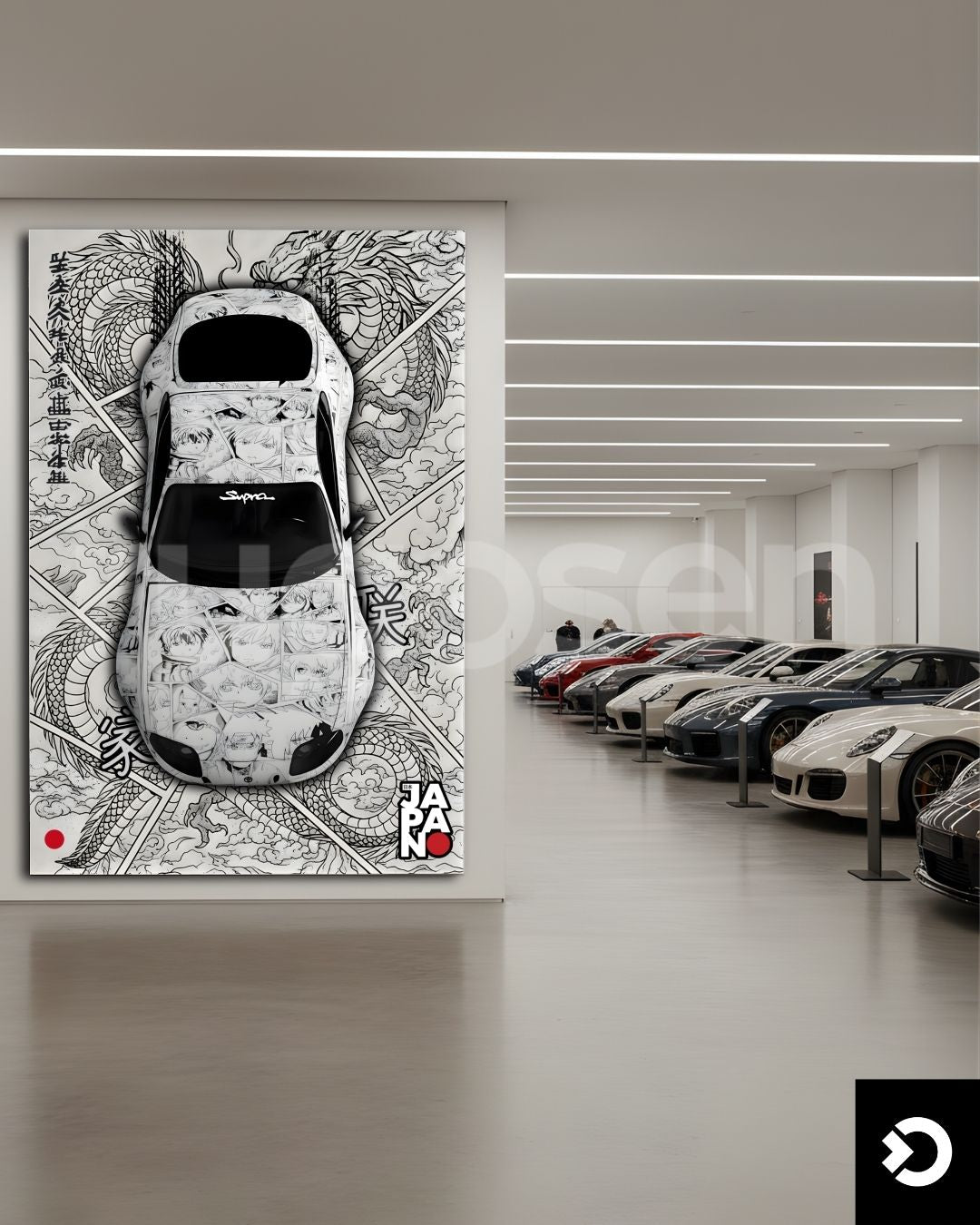 Supra MK4 X Dragon Rug