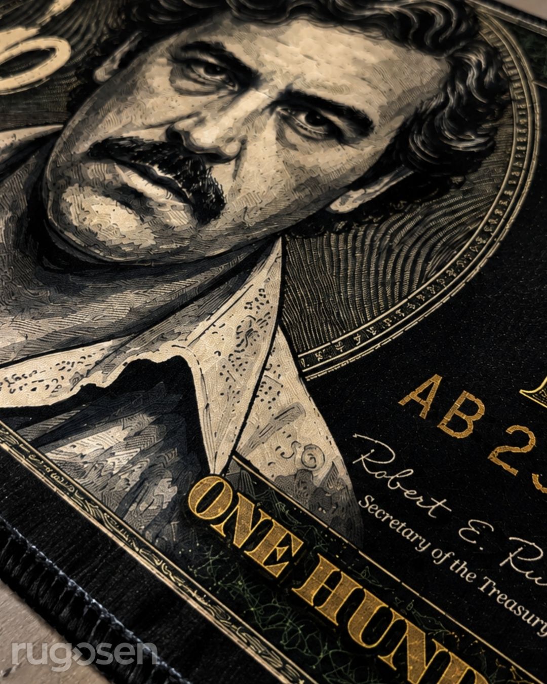 Pablo Dollar X Escobar Özel Tasarım Halı