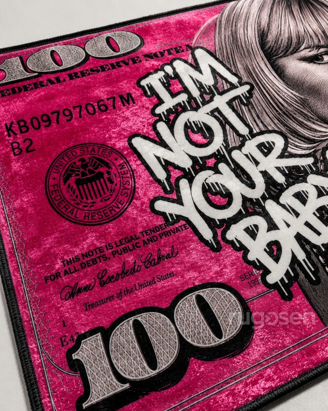 Elvira Dollar X Scarface Özel Tasarım Halı