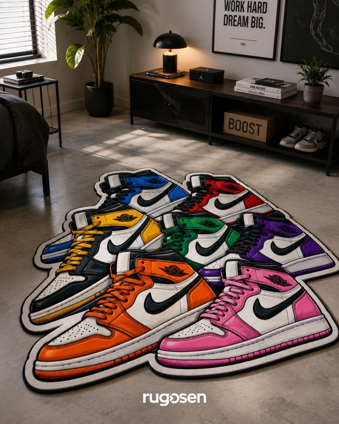 Sneaker Spectrum – Özel Kesim Kadife Halı