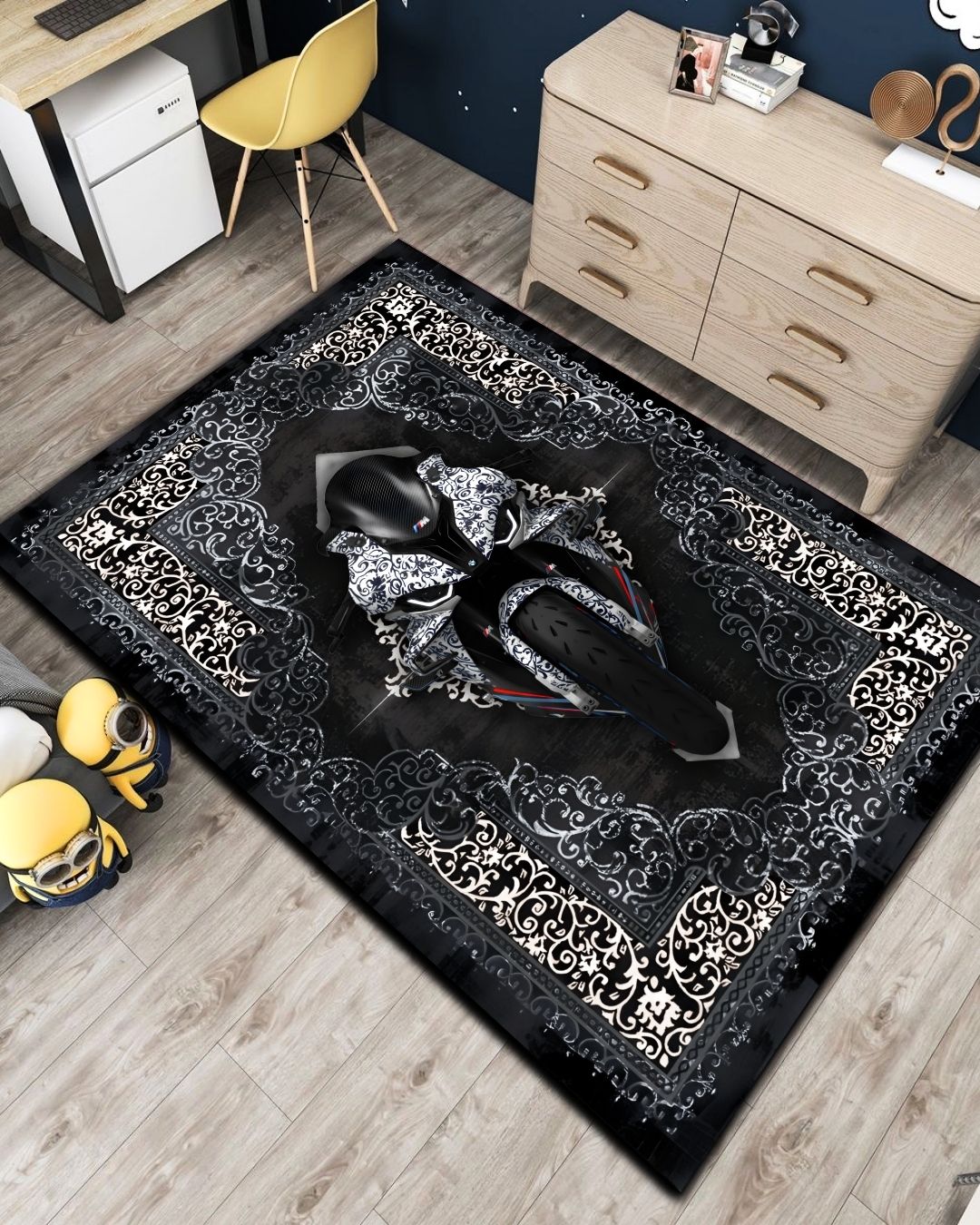 S1000RR SuperSport X Black Vintage Halı