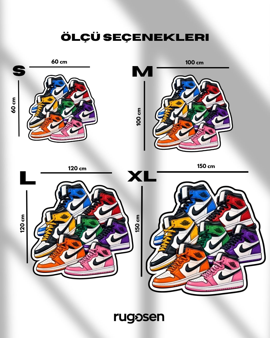Sneaker Spectrum – Özel Kesim Kadife Halı