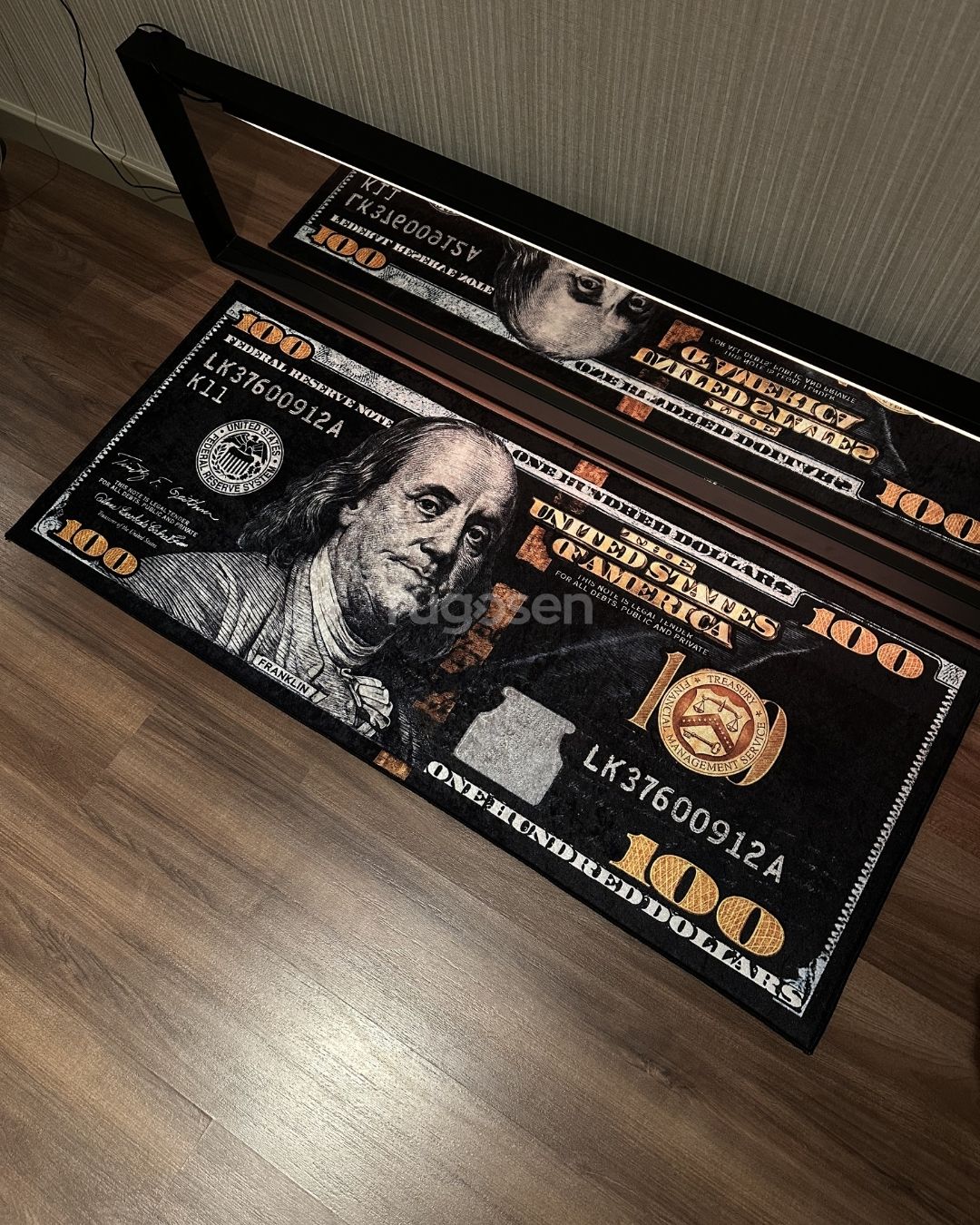 Golden Dollar X Özel Tasarım Kaymaz Taban Halı